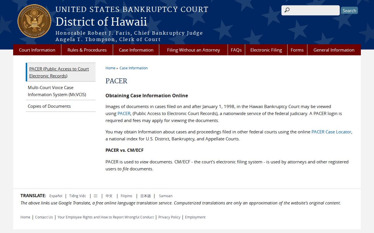 Lahaina court docket federal bankruptcy document coverage